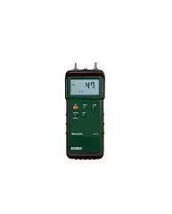 Pressure Meter and Manometer Portable Heavy Duty Differential Pressure Manometer  Extech 407910 NIST Certificate Calibration